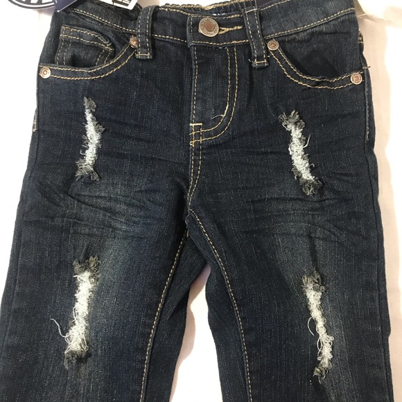 Miss Jeans Blue Stretch Jeans 4T MSRP: $36 - Picture 5 of 5